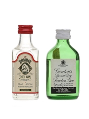 Gordon's London Gin & Bombay Dry Gin Miniatures 2 x 5cl