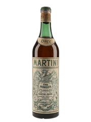 Martini Dry Bottled 1950s 100cl