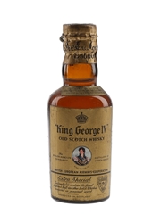 King George IV Spring Cap Bottled 1950s - British European Airways 5cl / 40%