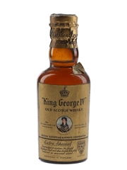 King George IV Spring Cap Bottled 1950s - British European Airways 5cl / 40%