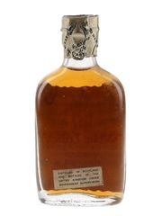Dewar's White Label Spring Cap Bottled 1950s 5cl