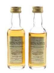 Dew Of Ben Nevis 12 Year Old Bottled 1990s 2 x 5cl / 40%