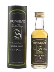 Springbank 15 Year Old