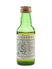 Talisker 10 Year Old Bottled 1990s - Map Label 5cl / 45.8%