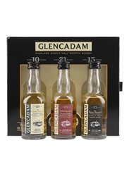 Glencadam Miniature Gift Pack Bottled 2014 3 x 5cl / 46%