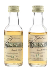 Cragganmore 12 Year Old Bottled 1990s 2 x 5cl / 40%