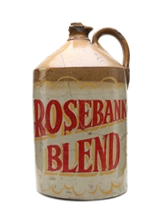 Rosebank Blend Stoneware Flagon C Bunting Wine & Spirit Merchant 
