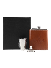 Glenfiddich Hip Flask With Funnel & Glasses