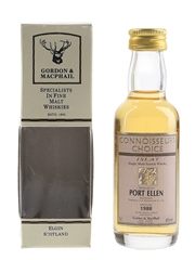 Port Ellen 1980 Connoisseurs Choice Bottled 1990s - Gordon & MacPhail 5cl / 40%