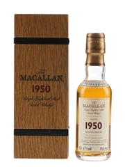 Macallan 1950 52 Year Old Fine & Rare Bottled 2002 - Cask No.600 5cl / 51.7%