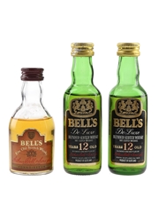 Bell's 12 Year Old Bottled 1980s 3 x 5cl / 40%