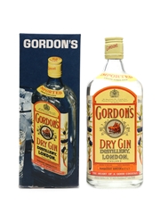 Gordon's Dry Gin Bottled 1980s - Simon Freres 70cl / 40%