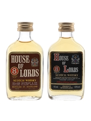 House Of Lords 8 Year Old Bottled 1980s 2 x 4cl / 43%