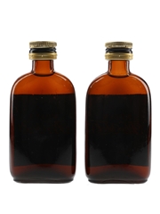 Wiley's Black Label Scotch Whisky Bottled 1970s 2 x 5cl / 40%
