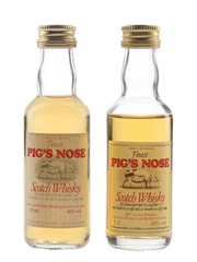 Pig's Nose Finest Bottled 1990s 2 x 5cl / 40%