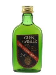 Glen Flagler 5 Year Old Rare All Malt Bottled 1970s - Ferraretto 4cl / 40%