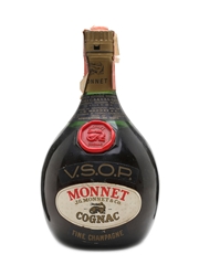 Monnet VSOP Fine Champagne Cognac Bottled 1960s - Gancia & SAVAS 73cl / 40%