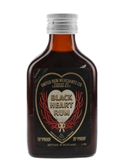 Black Heart Rum Bottled 1970s - United Rum Merchants 5cl / 40%