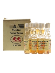 Whyte & Mackays Metdist Bottled 1980s 12 x 1cl / 40%