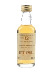 Littlemill 12 Year Old Bottled 1990s 5cl / 40%