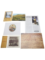 Assorted Whisky Distillery Pamphlets & Brochures