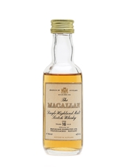 Macallan 16 Year Old Miniature Bottled 1970s - 1980s 5cl / 43%