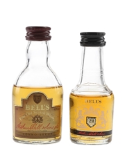 Bell's 12 & 21 Year Old Bottled 1980s 2 x 3cl-5cl