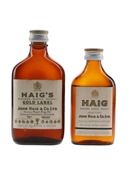 Haig Gold Label Bottled 1960s & 1970s 5cl & 7cl / 40%