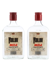 Rolow Mild Imperial Spirit Bottled 1980s 2 x 35cl / 30%