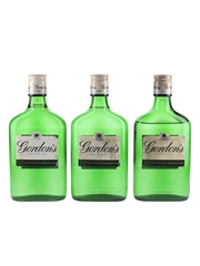 Gordon's Special Dry London Gin Bottled 1990s 3 x 35cl / 37.5%