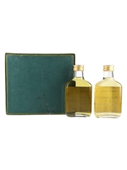 Chartreuse Green & Yellow Bottled 1990s - Gift Set 2 x 20cl