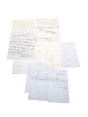 Jameson & Robertson Correspondence, Purchase Receipts & Invoices, Dated 1837-1857