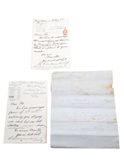 Geo. Sandeman, Sons & Co. Correspondence, Purchase Receipts & Invoices, Dated 1844-1909 William Pulling & Co. 