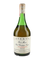 Averys Denis Mounie Single Cask Selection Bottled 1977 - Narsai's Restaurant & Corti Brothers 75.7cl / 40%