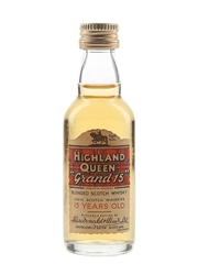 Highland Queen Grand 15 Bottled 1960s 5cl