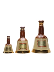 Bell's Decanters Bottled 1970s 37.8cl, 18.75cl, 5cl