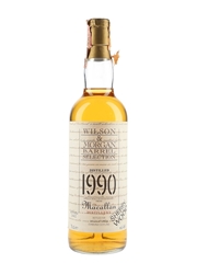 Macallan 1990 Sherry Wood Bottled 2002 - Wilson & Morgan 70cl / 46%