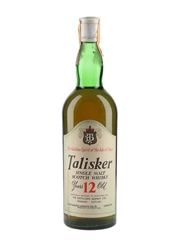 Talisker 12 Year Old Bottled 1970s - Ennio Pescarmona 75cl / 43%