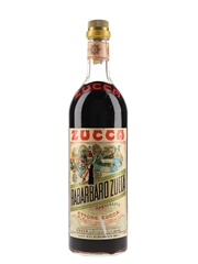 Zucca Elixir Rabarbaro Bitters Bottled 1960s 98cl / 16%