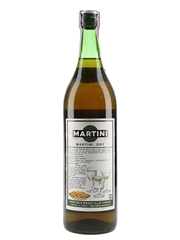 Martini Dry Bottled 1960s-1970s 100cl / 18.5%