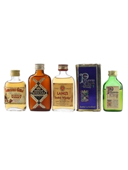 Bonnie Gem, Duncan Special, Lang's & Pinwinnie Royale Bottled 1970s-1980s 4  x 5cl
