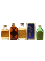 Bonnie Gem, Duncan Special, Lang's & Pinwinnie Royale Bottled 1970s-1980s 4  x 5cl