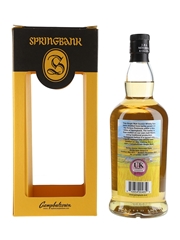 Springbank 2011 10 Year Old Local Barley Bottled 2021 70cl / 51.6%
