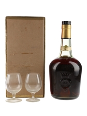 Otard Cognac VSOP Fine Champagne Cognac Bottled 1970s - Tasting Glass Set 70cl / 40%