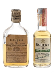 Usher's Old Vatted Glenlivet & Green Stripe