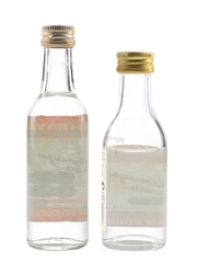 Stolichnaya Russian Vodka Bottled 1980s & 1990s 2 x 5cl / 40%