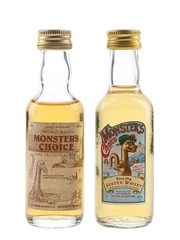 Monster's Choice Bottled 1980s 2 x 5cl / 40%