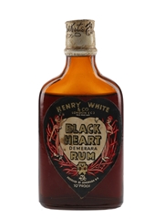 Black Heart Demerara Rum Bottled 1950s - Henry White & Co. 5cl / 40%