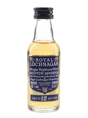 Royal Lochnagar 12 Year Old Bottled 1990s 5cl / 40%