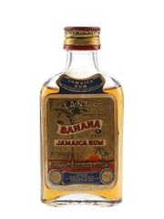 Lang's Banana Jamaica Rum Bottled 1960s 5cl / 40%